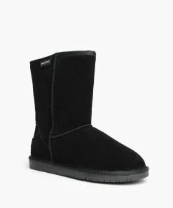 Wholesale 👏 Minnetonka 👩 Women'S Olympia Short Boot in Black 🎁