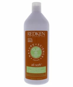 New 😍 Nature Plus Science All Soft Shampoo by Redken for Unisex - 33.8 oz Shampoo ⌛