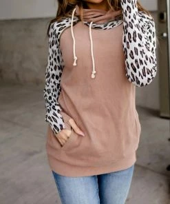 Best Pirce 🔔 Ampersand Ave 👩 women Doublehood Sweatshirt in Mocha Meowment 😀