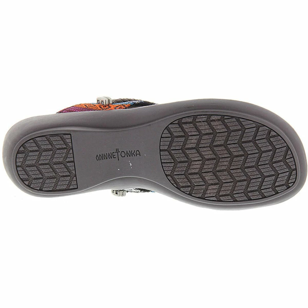 Outlet ๐งจ Minnetonka Silverthorne ๐ฉ Womens Slip On Slides Thong ๐ฉด Sandals ๐ - Image 2