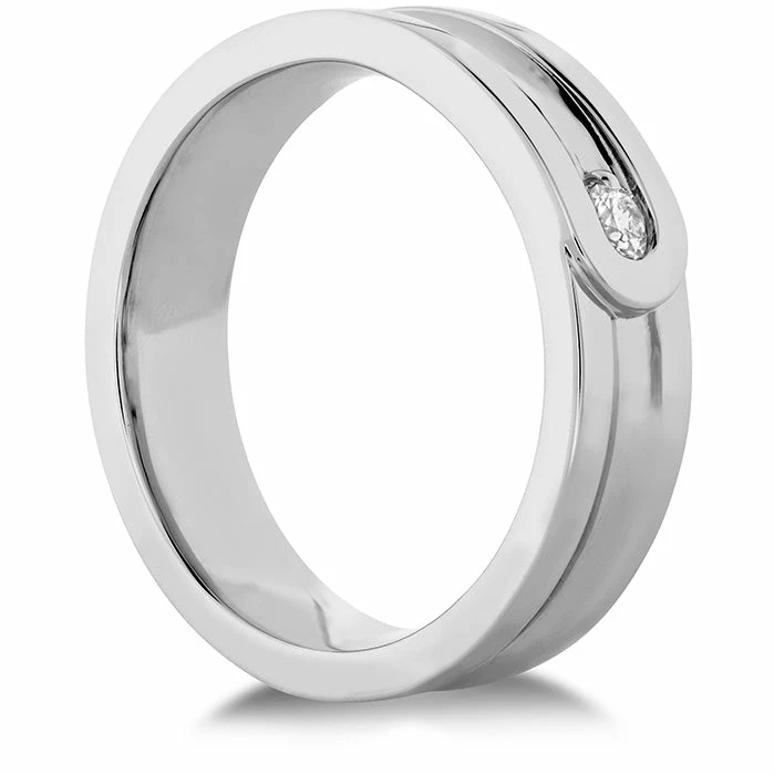 Cheap ๐ Hearts On Fire men Coupled Encompass Band 6mm ๐ - Image 2