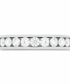 Best deal 😍 Hearts On Fire 👩 women HOF Channel Diamond Eternity Band 2.5 👏