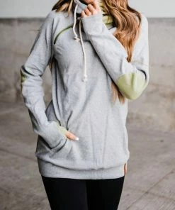 Brand new 💯 Ampersand Ave 👩 women Doublehood Sweatshirt in Pistachio ✨