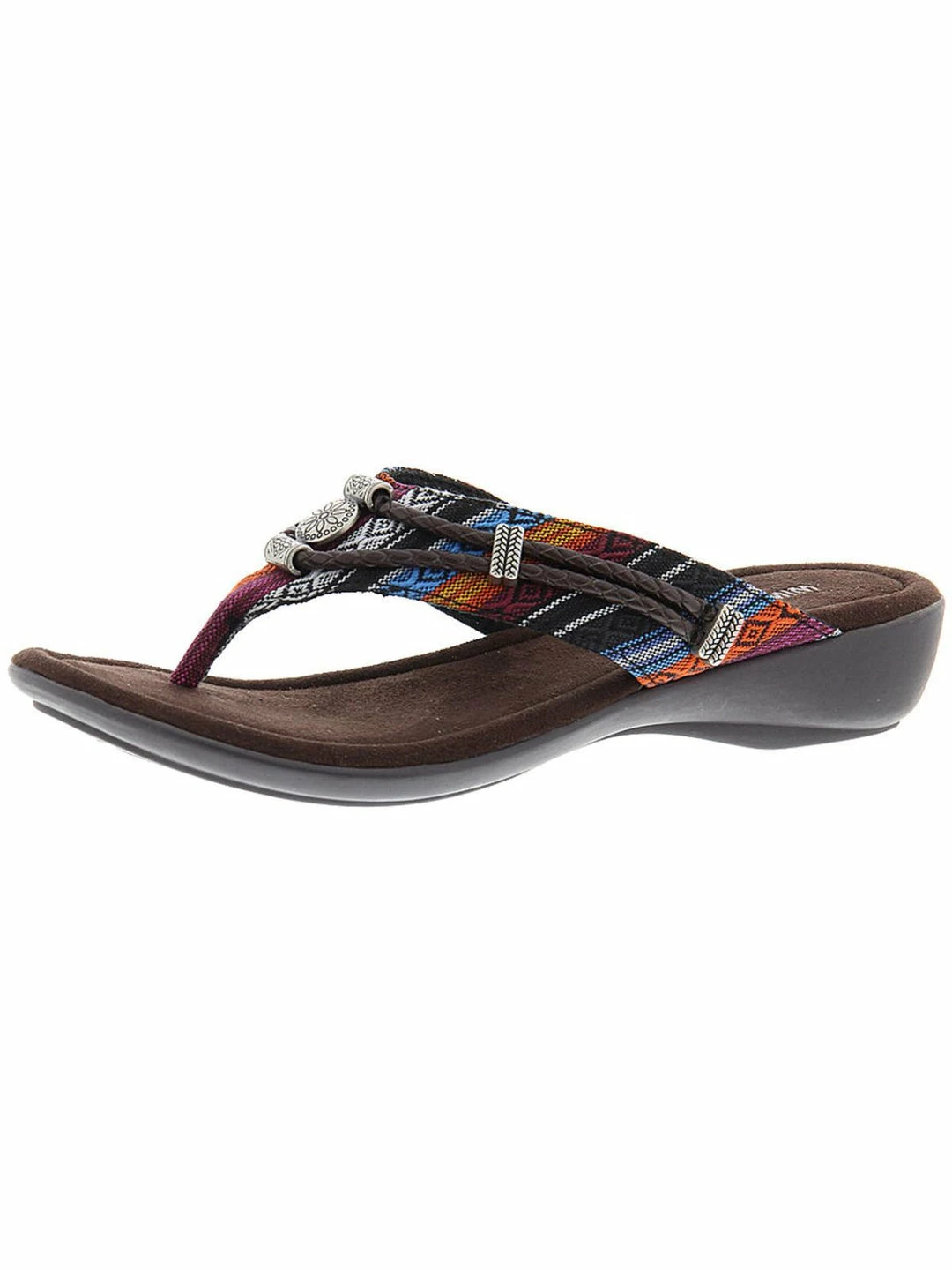 Outlet ๐งจ Minnetonka Silverthorne ๐ฉ Womens Slip On Slides Thong ๐ฉด Sandals ๐