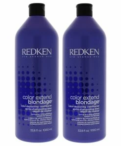Buy 👏 Color Extend Blondage Color Depositing Conditioner by Redken for Unisex - 33.8 oz Conditioner - Pack of 2 🔥