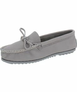Deals 🔥 Minnetonka Karla 👩 Womens Leather Slip On Moccasins 🌟