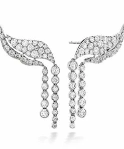 Promo 👍 Hearts on Fire 👩 women Lorelei Fringe Diamond Ear Cuff 👏