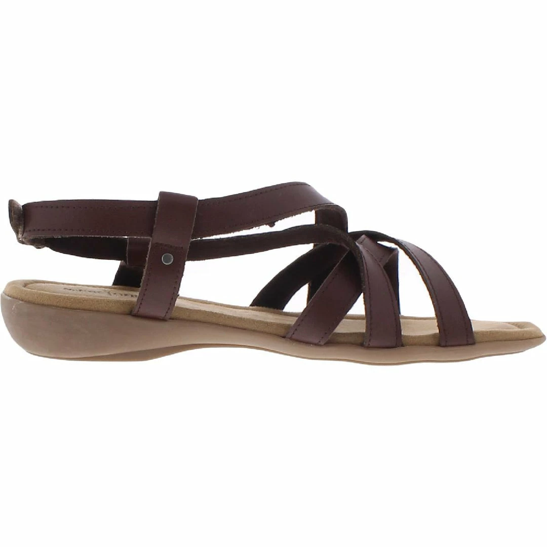 Best Sale ๐ Minnetonka Sunny Slingback ๐ฉ Womens Leather Cushioned Footbed Flats โญ - Image 5