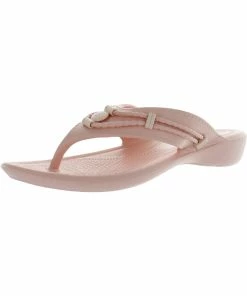 Cheapest ⭐ Minnetonka Prism 👩 Womens Embellished Slip On Flip-Flops 🧨