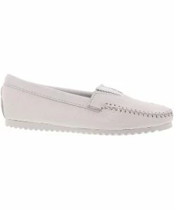 Outlet 🤩 Minnetonka Butter 👩 Womens Leather Whipstitch Moccasin Slippers 🎁
