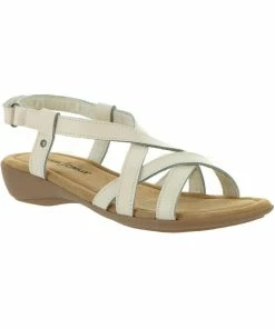 Promo 🧨 Minnetonka Sunny Slingback 👩 Womens Open Toe Adjustable Strap Slingback 🩴 Sandals 👏