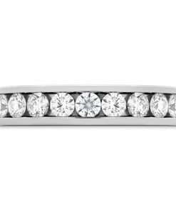 Hot Sale 🔥 Hearts On Fire 👩 women HOF Channel Diamond Band 2.85 😀