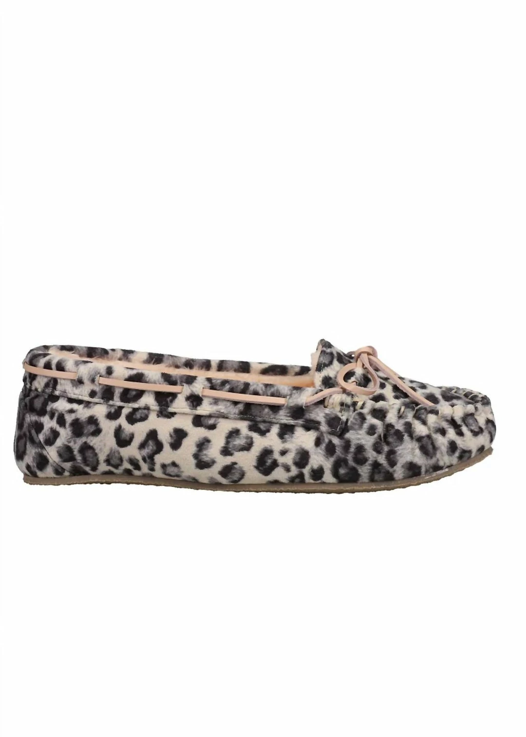 Deals ๐ฅ Minnetonka ๐ฉ women Cally Slipper in Grey Leopard ๐