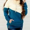 Best deal 🤩 Ampersand Ave 👩 women Single Hood Sweatshirt in Oceanfront 👏
