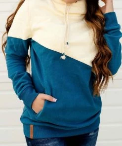 Best deal 🤩 Ampersand Ave 👩 women Single Hood Sweatshirt in Oceanfront 👏