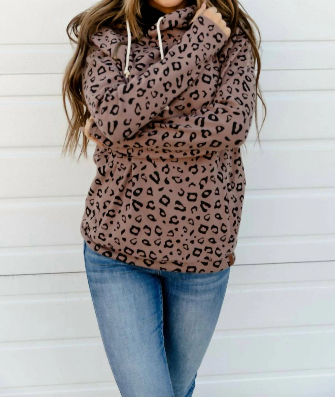 Coupon π Ampersand Ave π© women Doublehood Sweatshirt in Picture Purrfect β