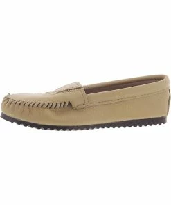 Outlet 🎁 Minnetonka Butter 👩 Womens Leather Slip On Moccasins ❤️
