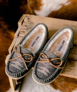 Deals โ๏ธ Minnetonka ๐ฉ Women'S Tilia Moccasins in Grey ๐ฏ