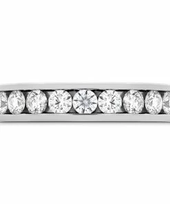 Flash Sale 😀 Hearts On Fire 👩 women HOF Channel Diamond Eternity Band 2.85 😀