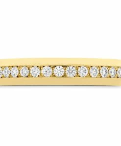 New ❤️ Hearts On Fire 👩 women Coupled Eternity Band 4mm ⭐