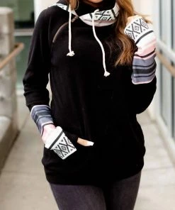 Buy ๐ฅฐ Ampersand Ave ๐ฉ women Strut Your Stuff Hoodie in Black โจ