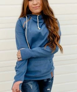 Deals 🎉 Ampersand Ave 👩 women Basic Double Hood Sweatshirt in Savannah ✨